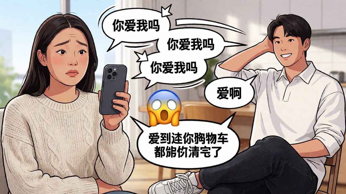 深情告白转折成购物车刺客，男友藏不住了