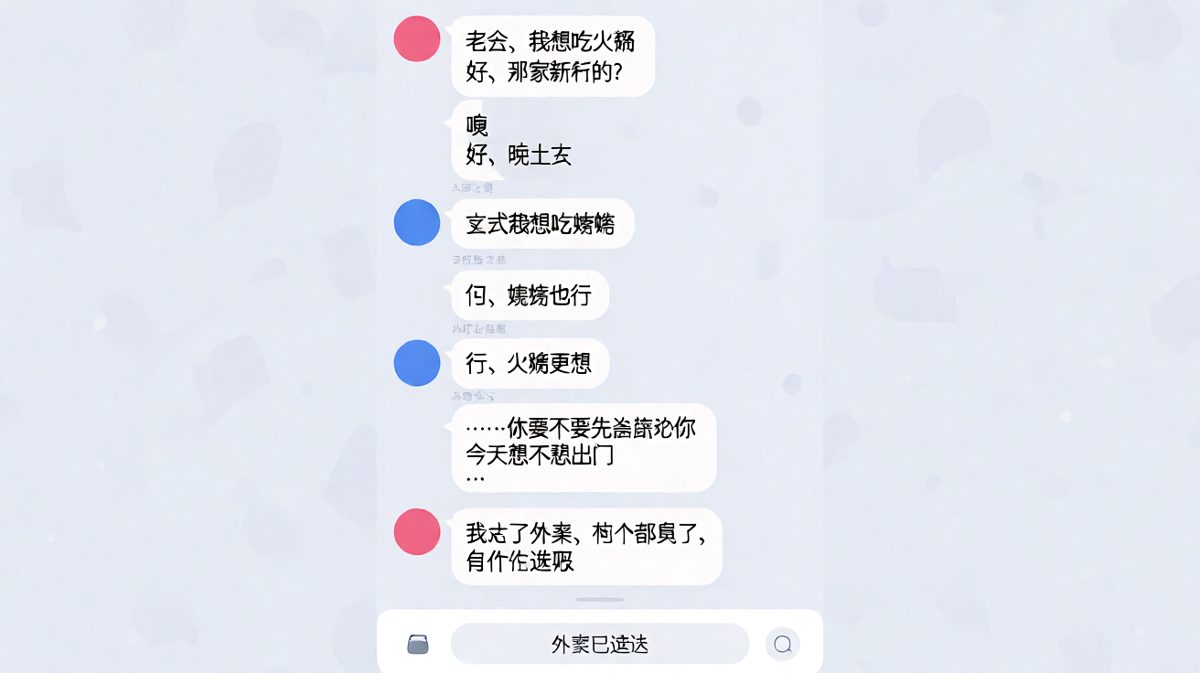 女生连续反转让男生当场点两份外卖自保