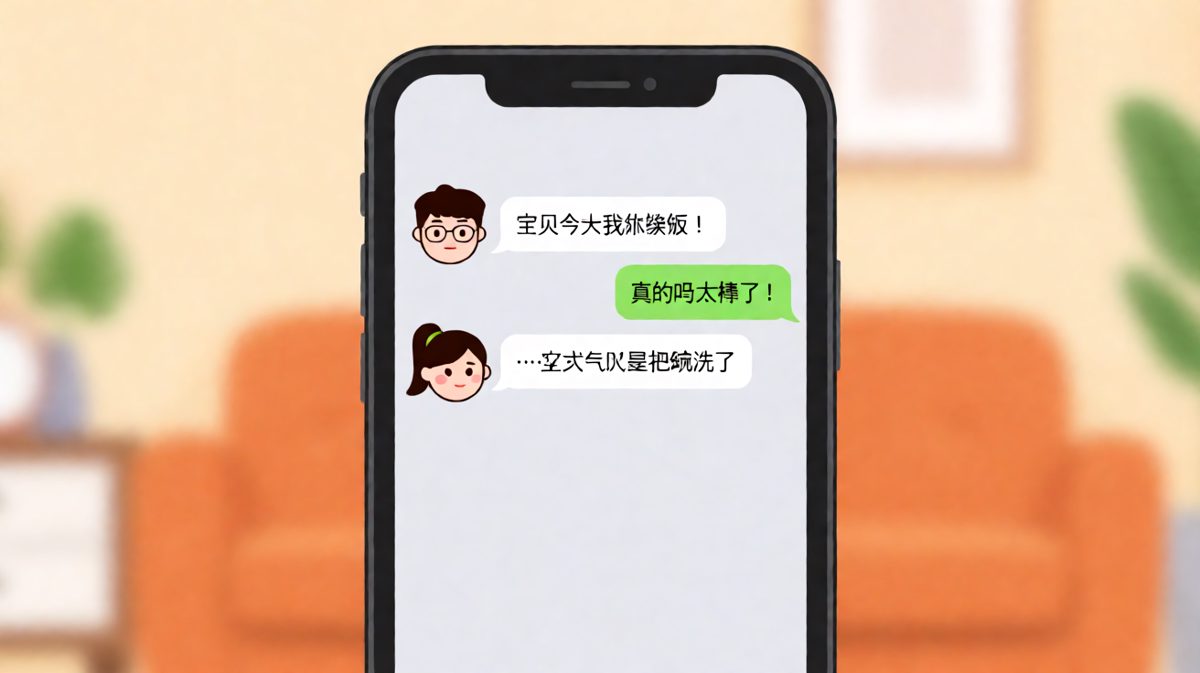 做饭反转：洗碗也算下厨