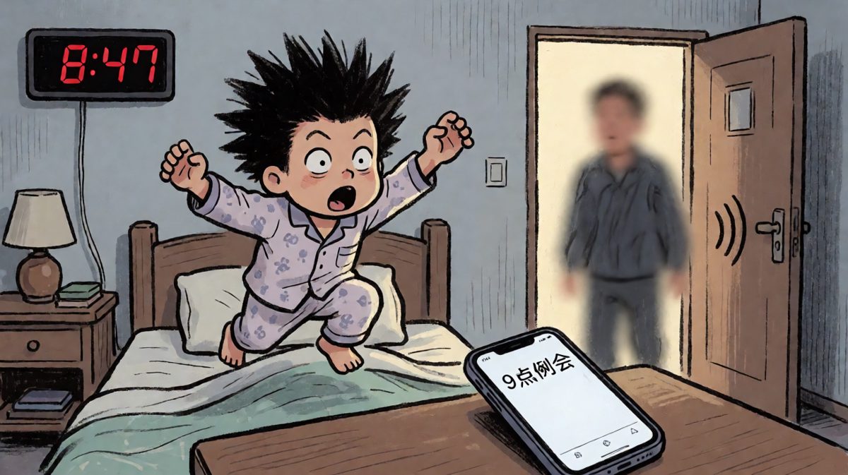 完了完了完了——！