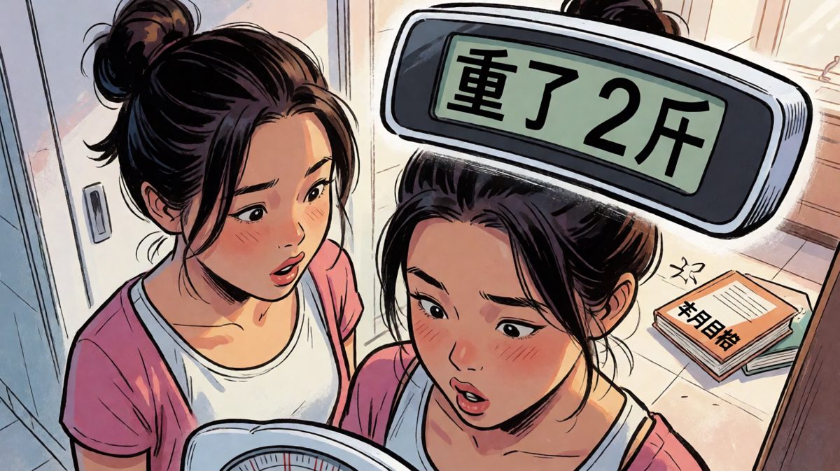 不仅没瘦，还反而重了？这是什么鬼！
