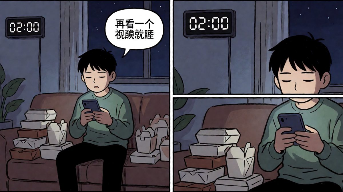 不知不觉，已经凌晨两点了。