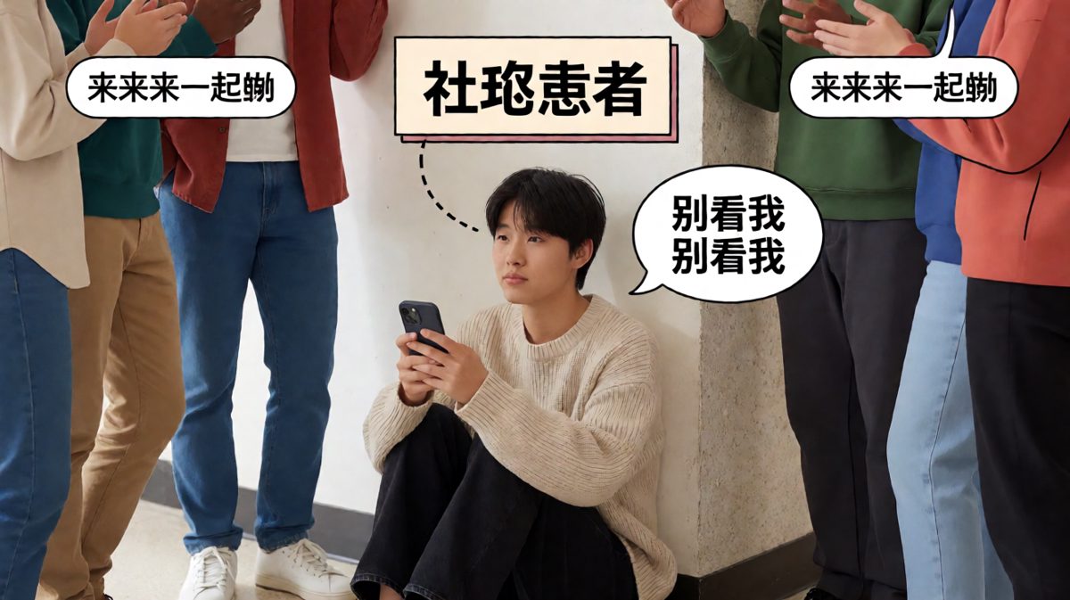 聚会中最典型的社恐人士图鉴