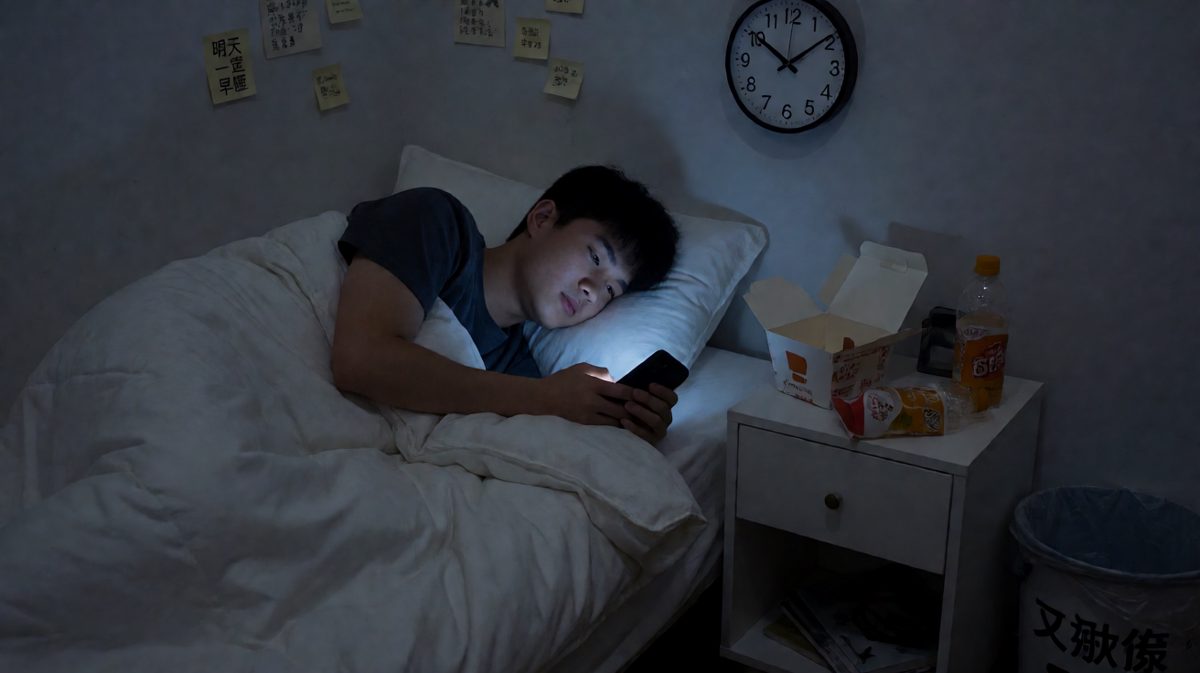 深夜修仙党的共同特征：嘴上说睡身体却很诚实