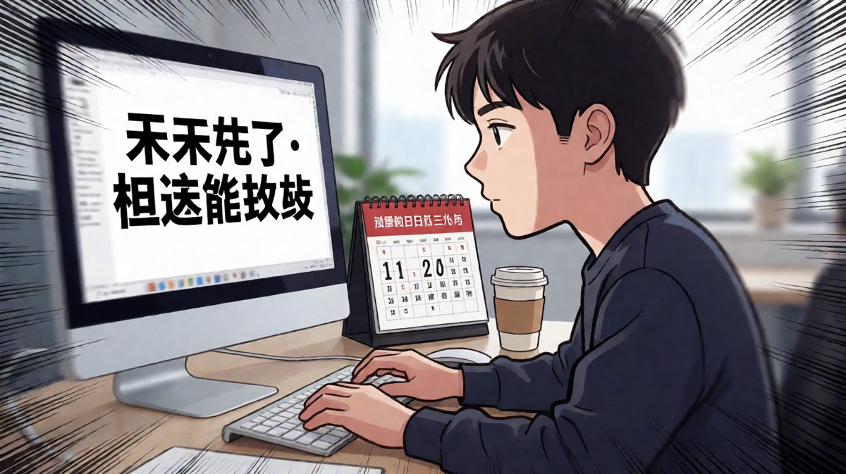 deadline前的最后一搏