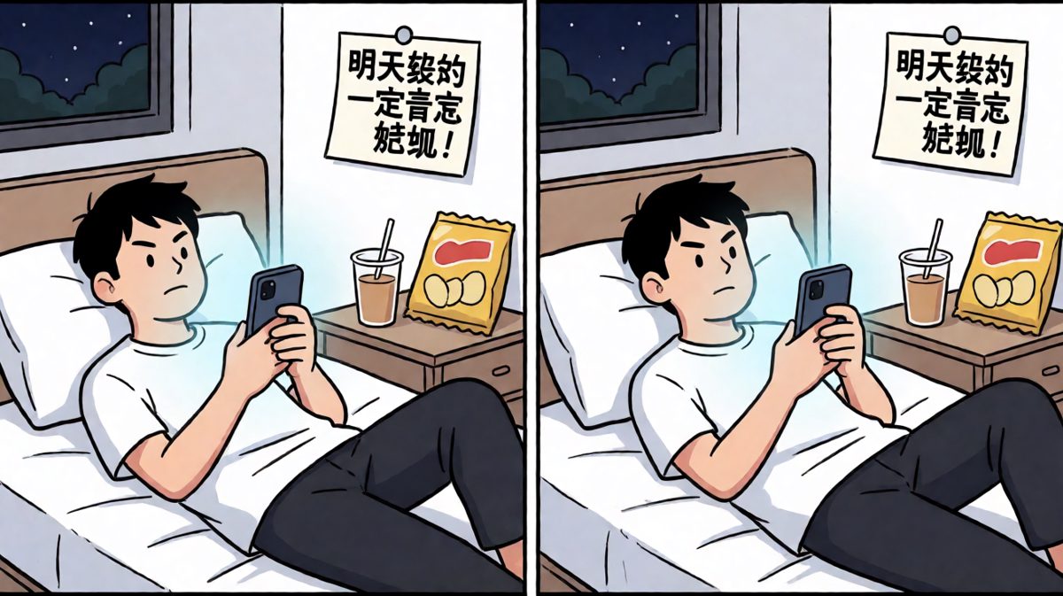 于是第二天，循环继续。
