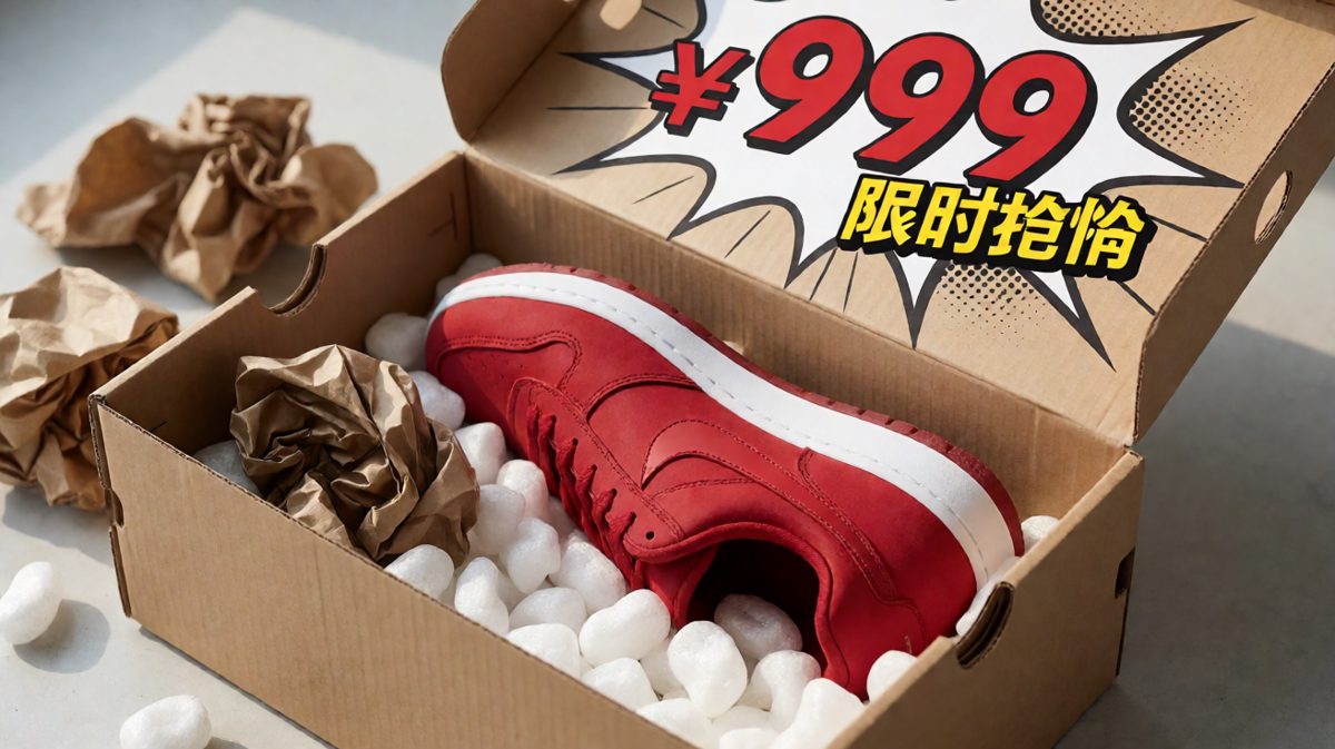 拆开一看——怎么只有一只鞋？