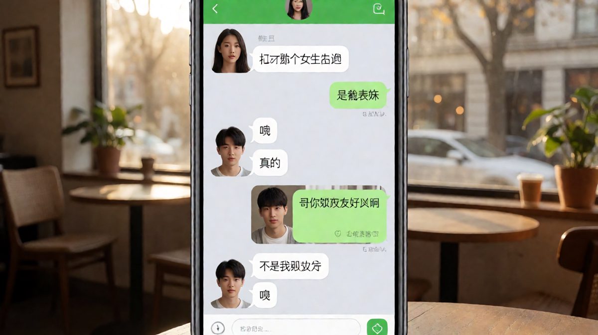 「那个女生是谁」——表妹比他先发现了真相