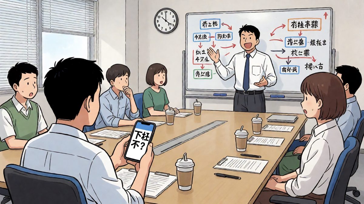 老板："我简单说一下，就几分钟" 两小时后…… 老板："好，简单说完，散会" 反转：简单=简单说两小时