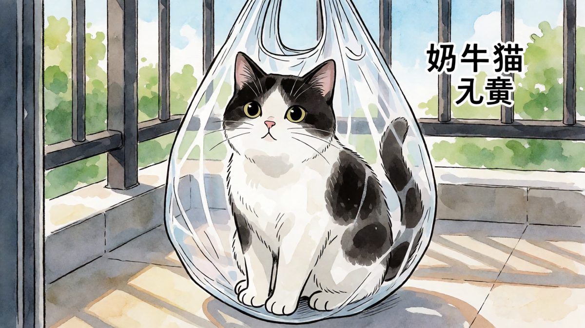 这是新买的猫窝吗？真香！