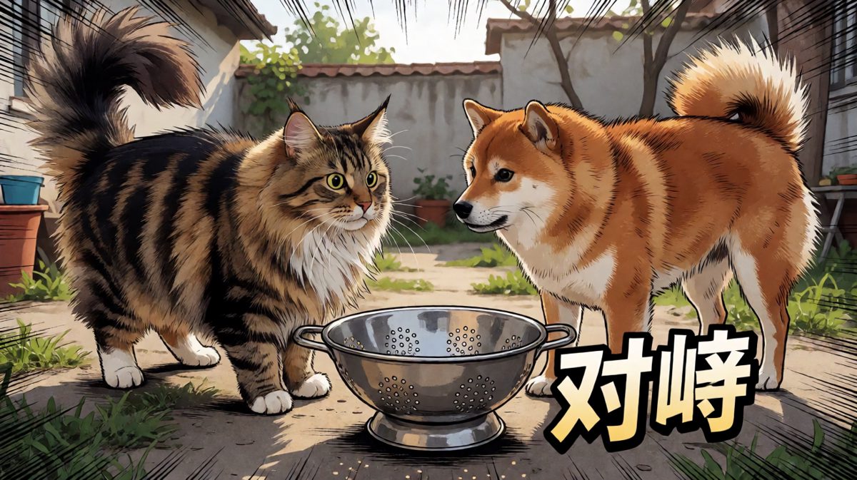 这盆...谁先动谁就输！