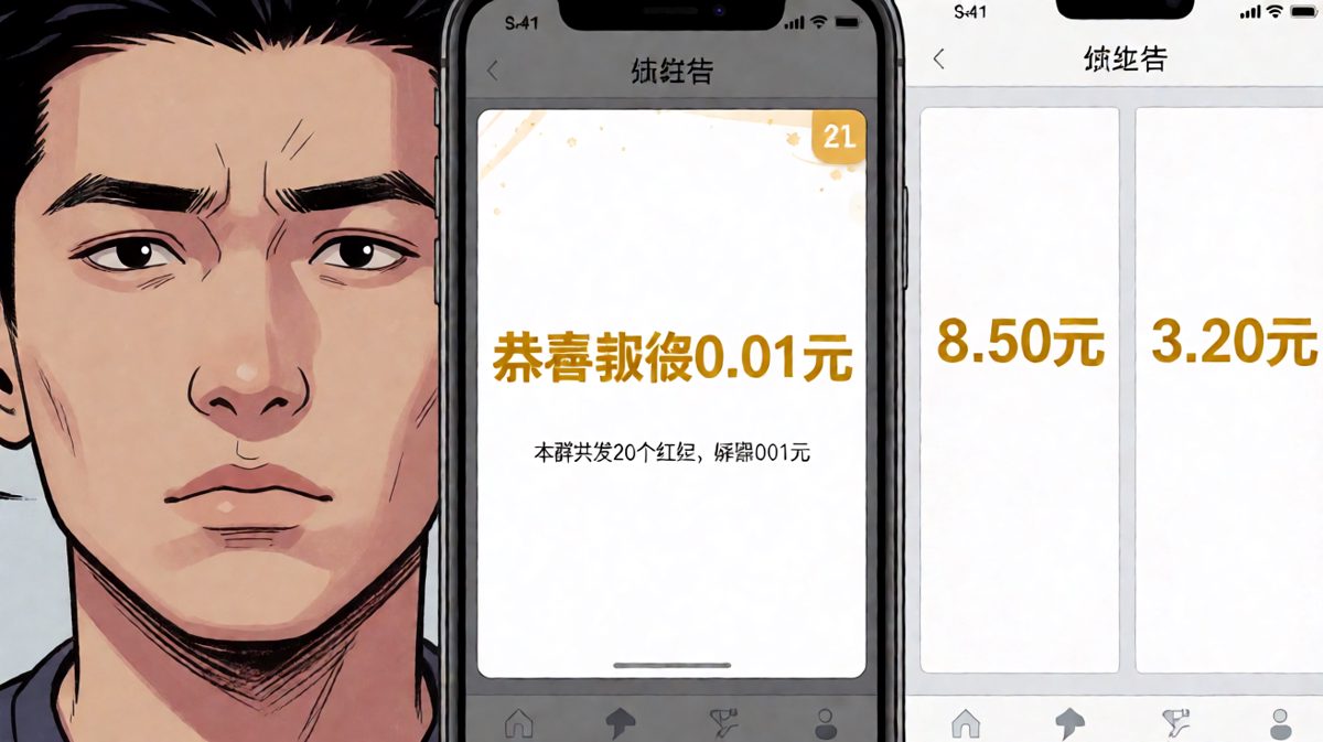 万年手气最差，只有两分钱
