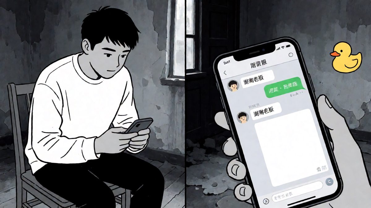 谢谢老板，我哭得好大声