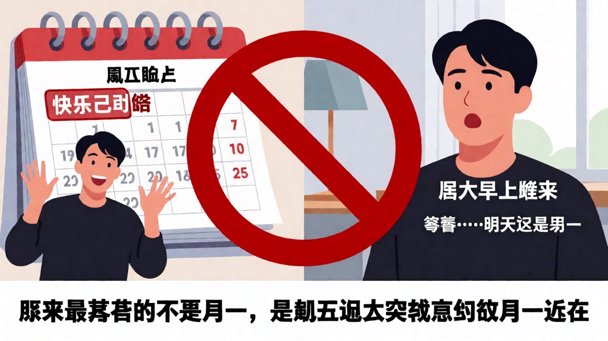 周五晚上的喜悦，总是短暂得让人心碎。