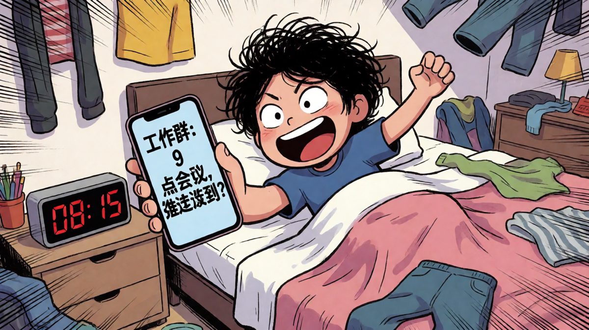 什么？！已经八点半了？！