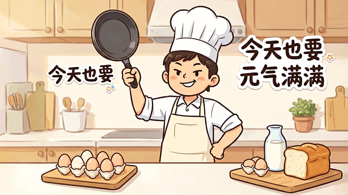 格一：信心爆棚，准备大展厨艺