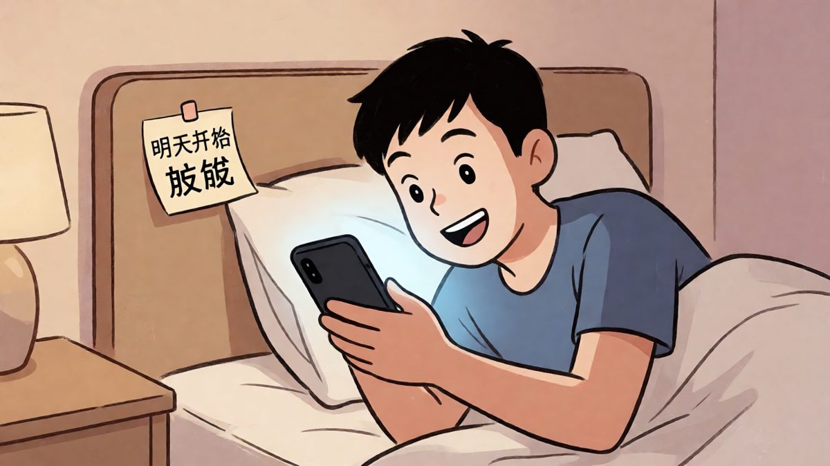 深夜立flag，信心满满写减肥计划