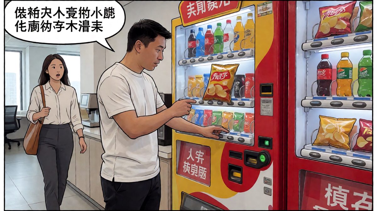 中午路过零食区，彻底放弃抵抗