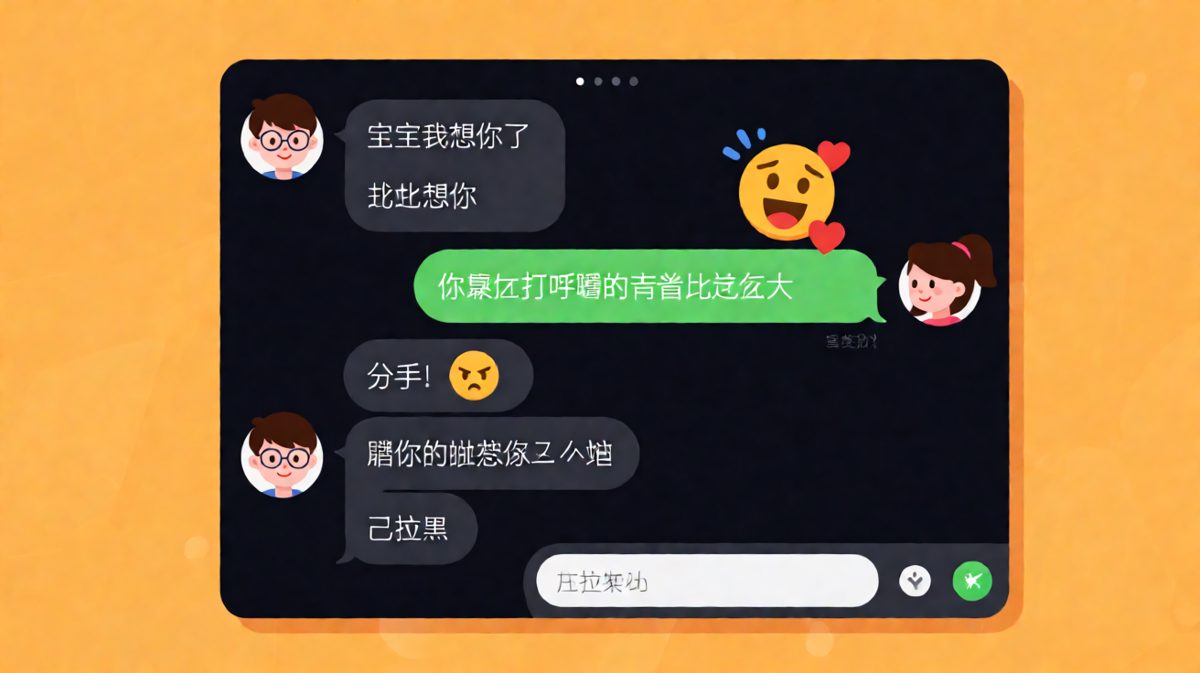 男生想耍宝结果翻车，从表白到被拉黑的三秒反转。