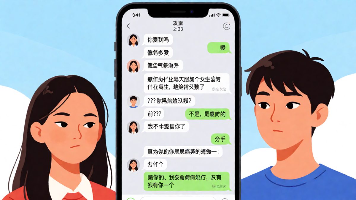男生一句话把自己送进死局，从唯一表白到已读不回的终极反转。