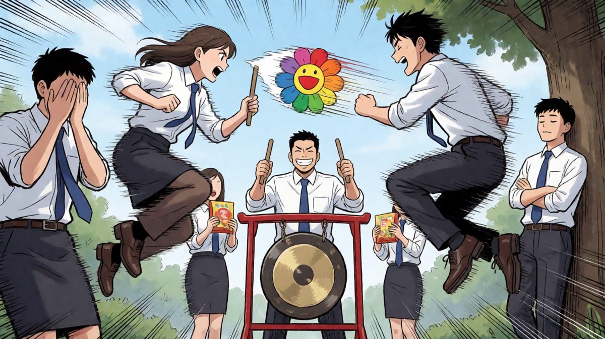 游戏进行中，状况百出