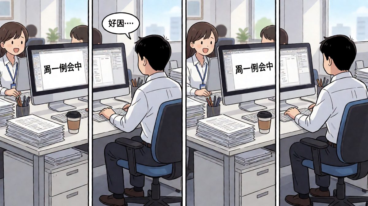 周一早会，困到灵魂出窍。