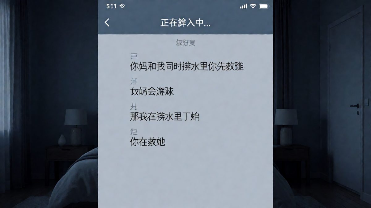 送命题现场：男生用逻辑满分的答案把女生噎得无言以对