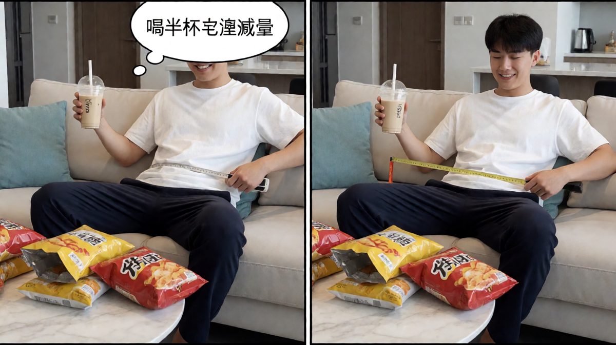 喝奶茶也要找出科学的理由说服自己