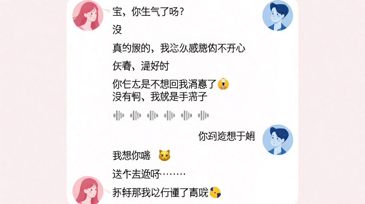 你说没事的时候，他其实什么都知道