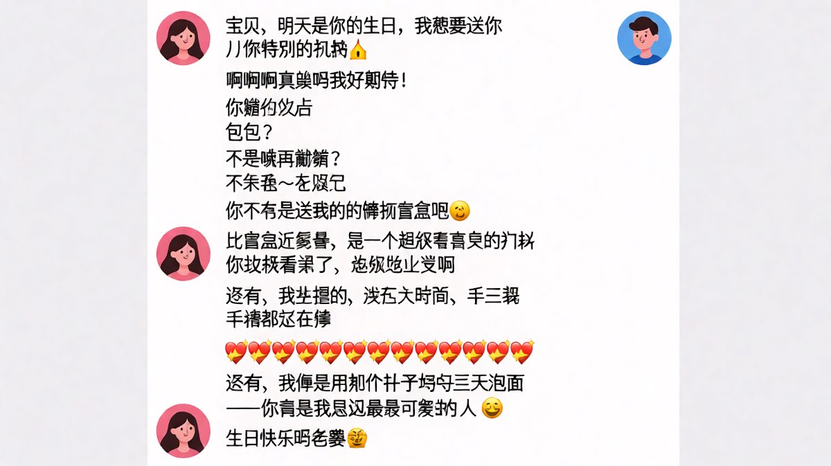 最丑的礼物，最真诚的爱