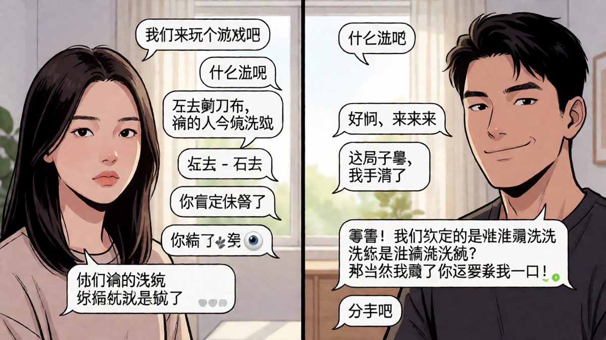 想耍小聪明却把自己送进了分手的深渊