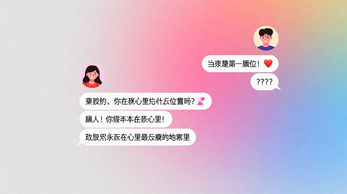 女友灵魂拷问男友在心中的位置，反转却是地窖级别待遇。