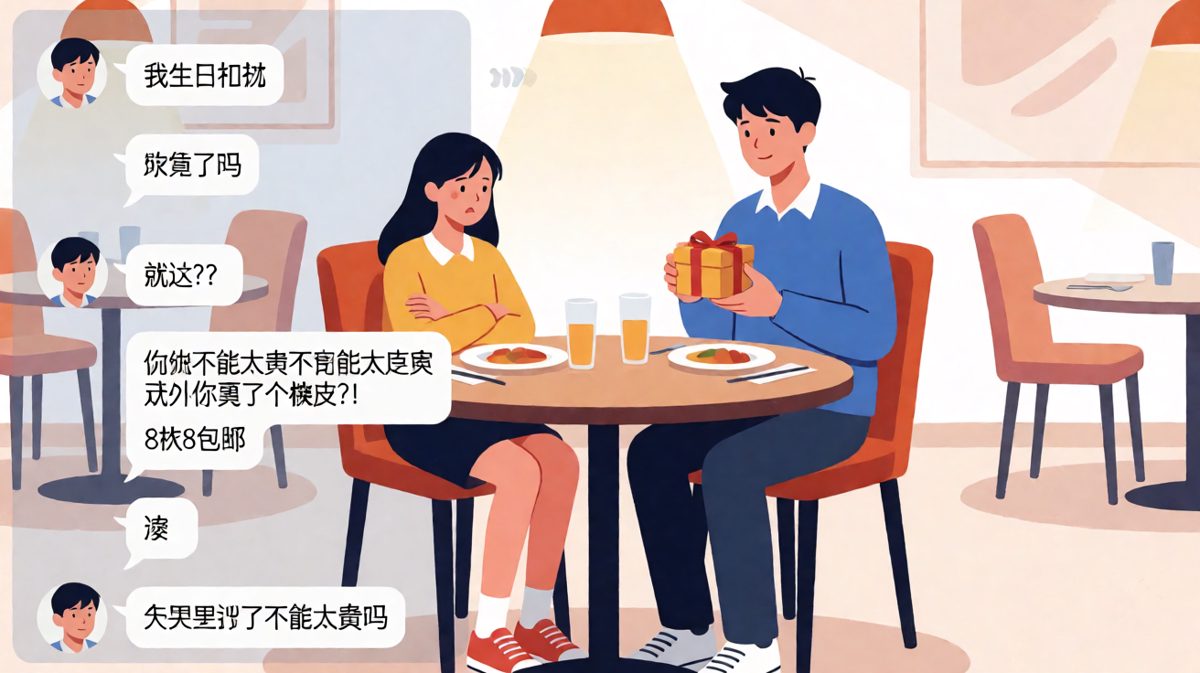省钱省到对象生气
