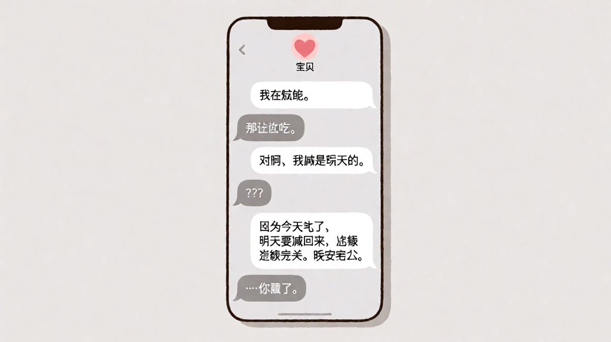 她说在减肥，结果逻辑满分，把自己整无语了