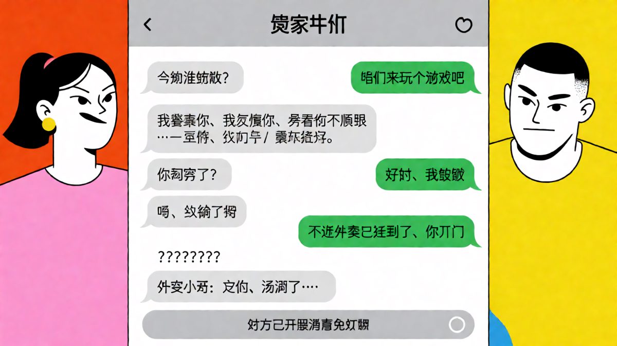 一场关于做饭的文字博弈，最终败给了外卖小哥