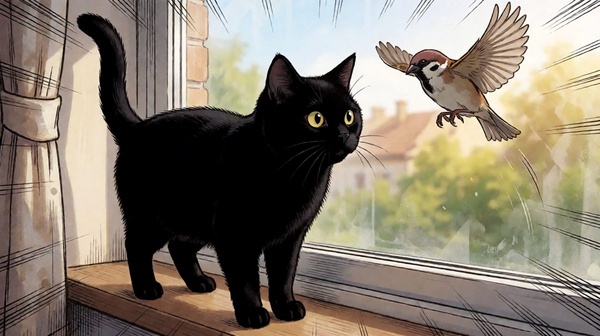 猫：看我飞身一跃——哎哎哎这啥透明墙