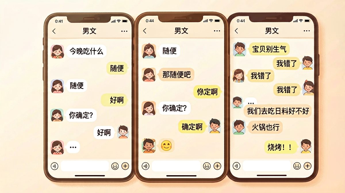 「随便」和「定吧」是最危险的沟通陷阱。