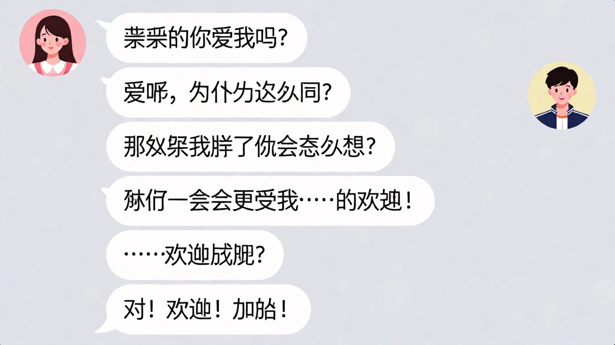 送命题还能接住，算是求生欲满分了