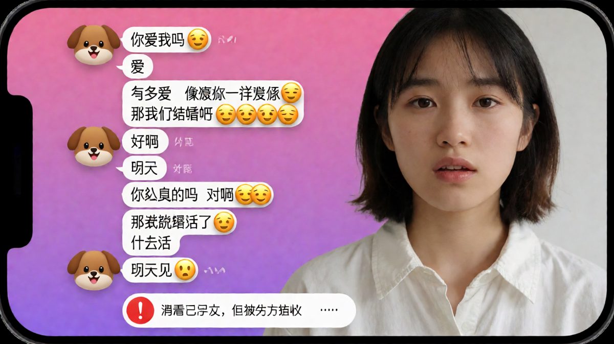 一句明天见，让求婚变成已读不回。