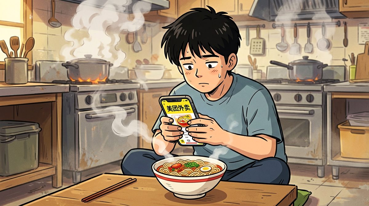 算了，这就是我和厨师之间的缘分吧……