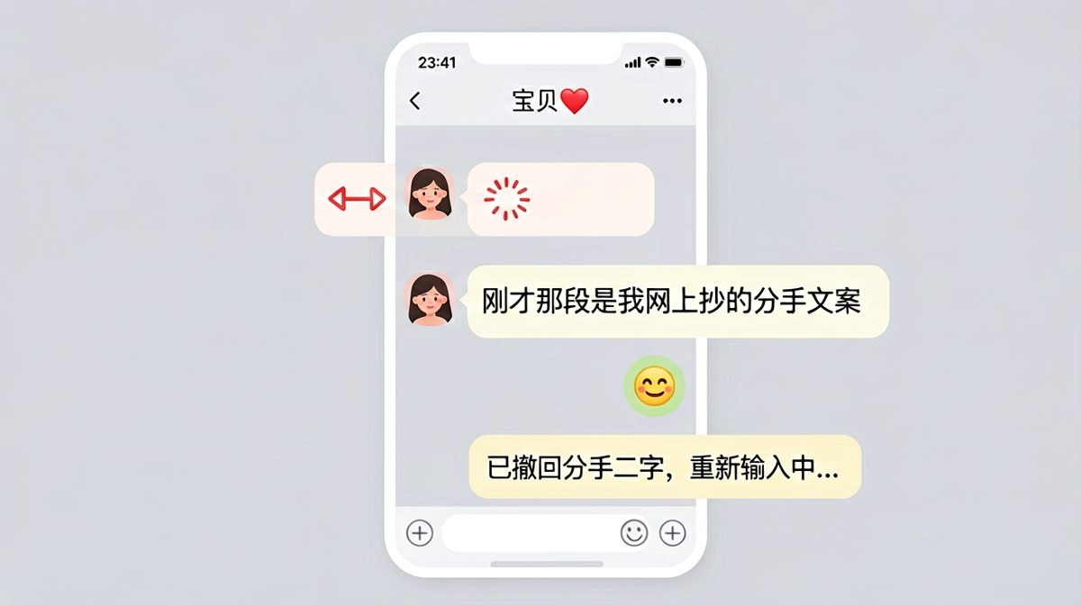 女生假装闹分手，结果被男生反将一军