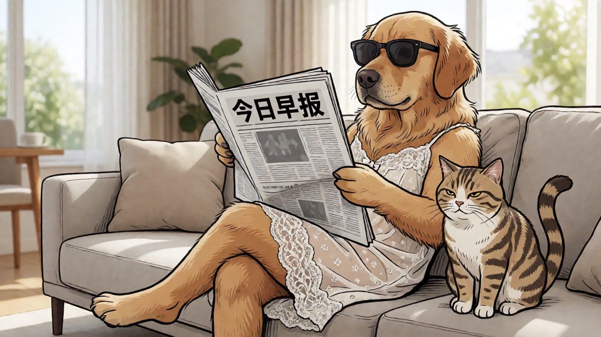 狗：今天这日子过得不错