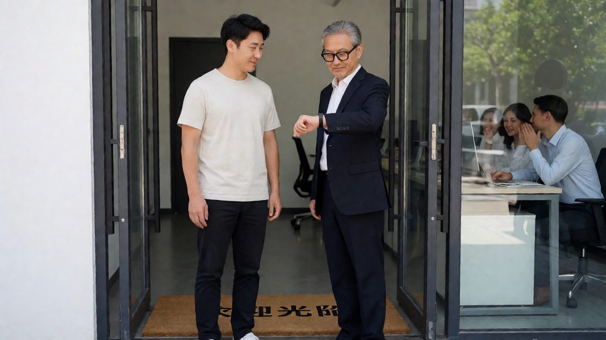 迟到的结局与老板的淡定反应