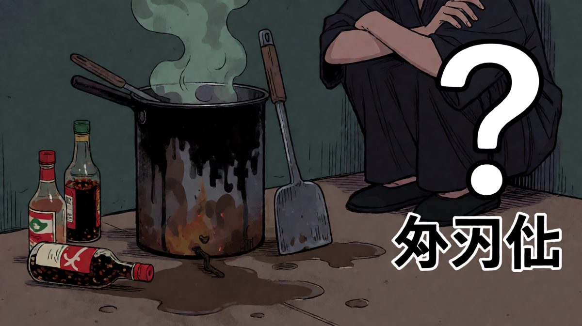心态崩了：我为什么会选今天做饭……
