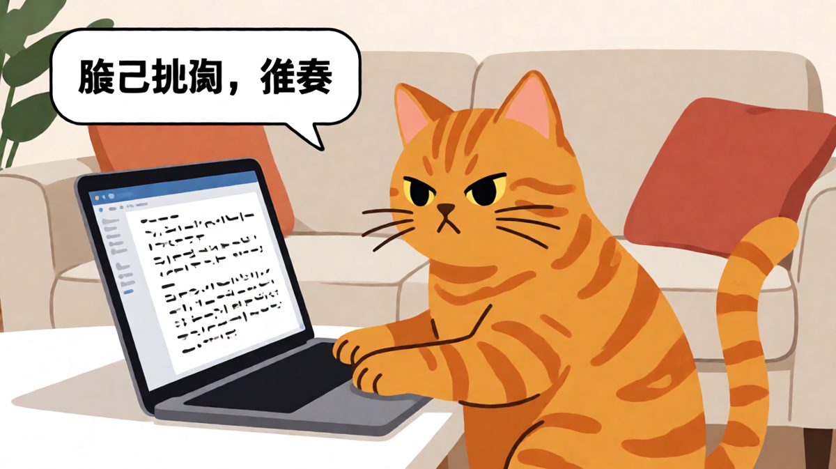 猫咪当总裁，敲键盘批奏折！
