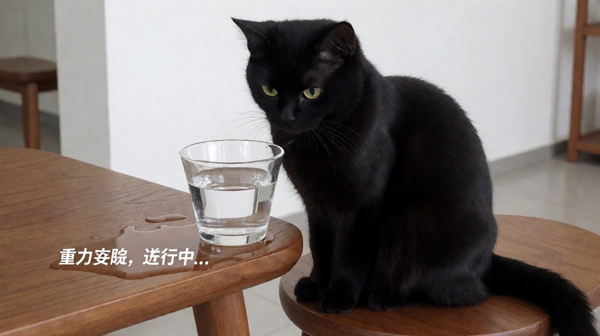 推杯子的背后是物理学！