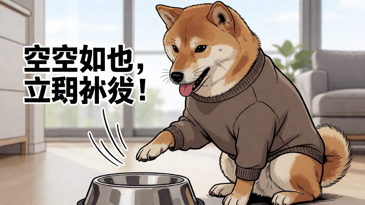 碗空了？世界末日啊！
