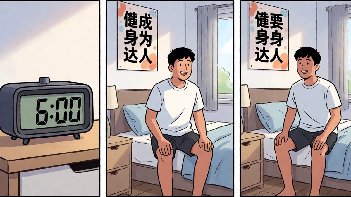 闹钟一响，雄心万丈！