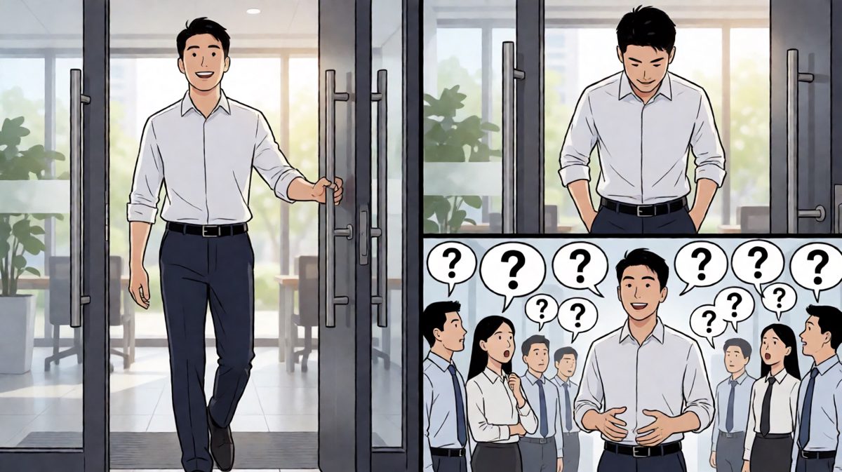 格四：到达公司，崩溃反转