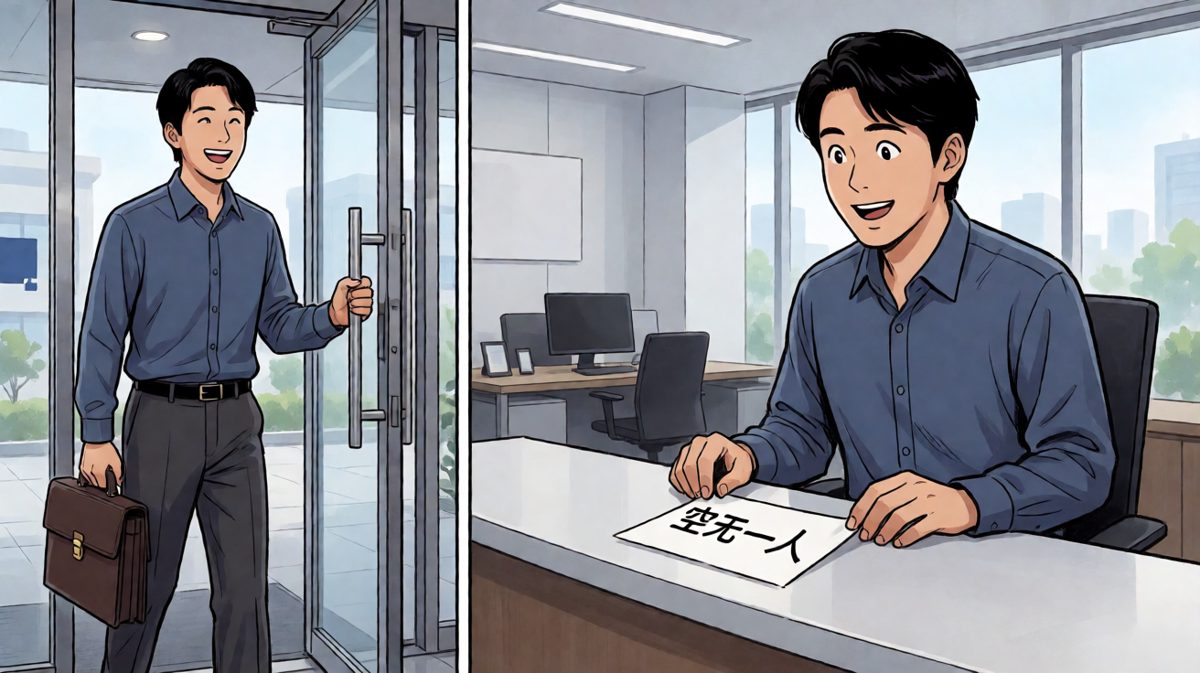 咦？公司怎么没人？